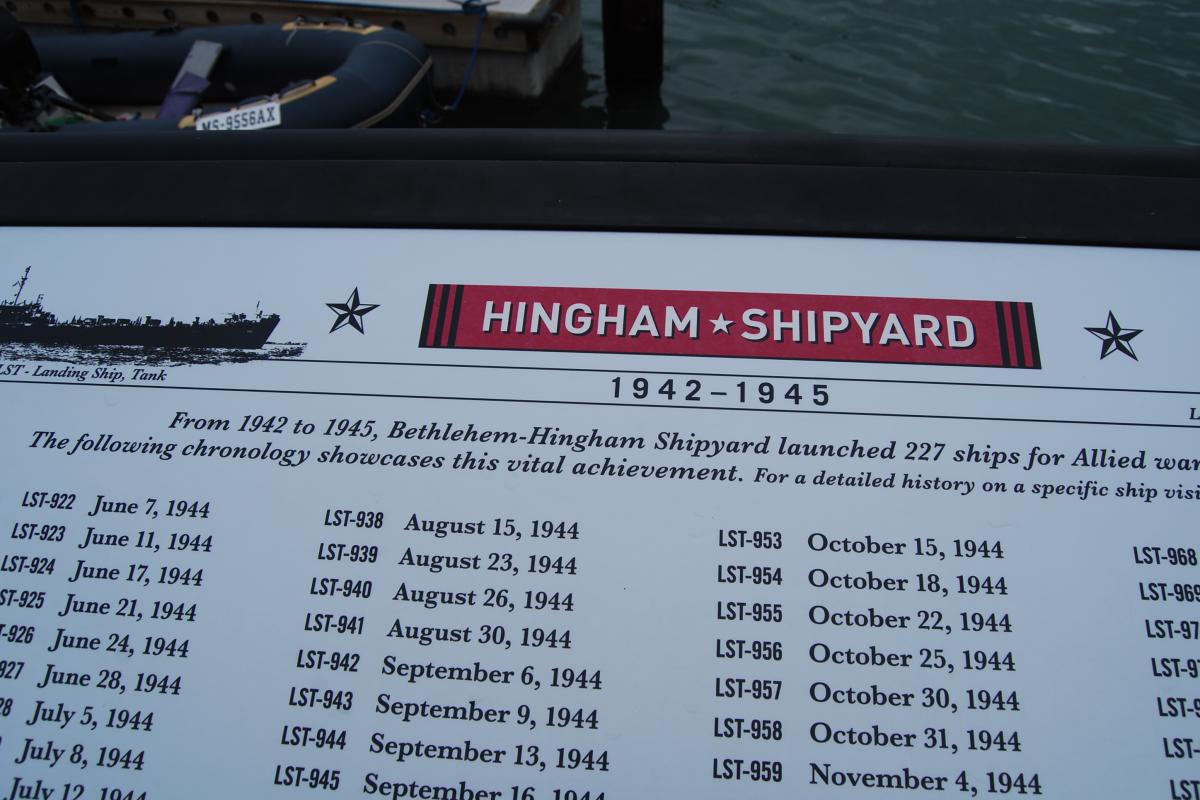 Hingham Harbor - Hingham Shipyard