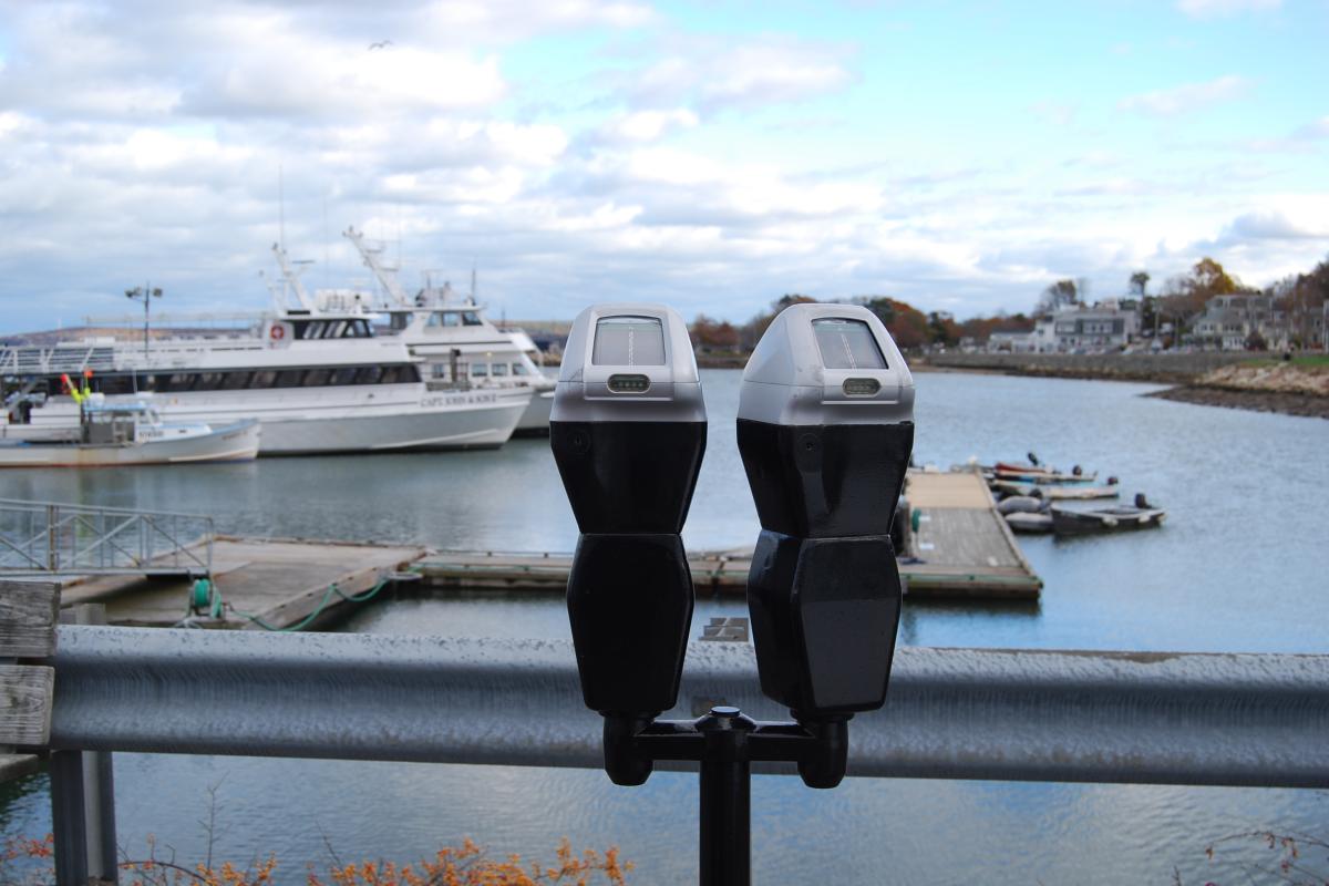 Plymouth Harbor Parking Meters