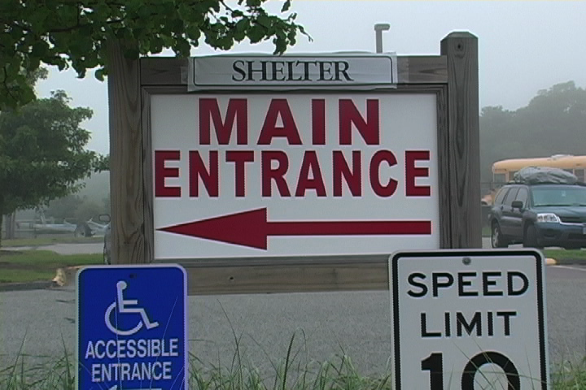 Shelter Entrance