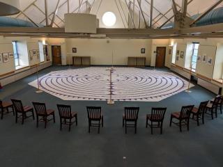 Indoor Canvas Labyrinth