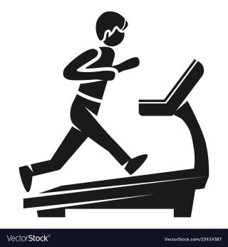 Person on Treadmill