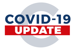 Covid 19 alert logo