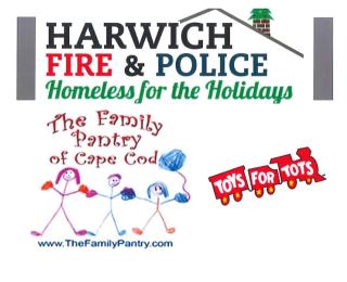 Harwich Fire & Police Homeless for the Holidays
