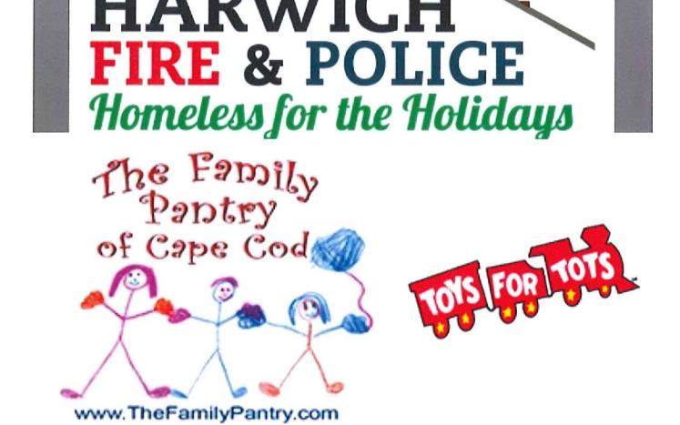 Harwich Fire & Police Homeless for the Holidays