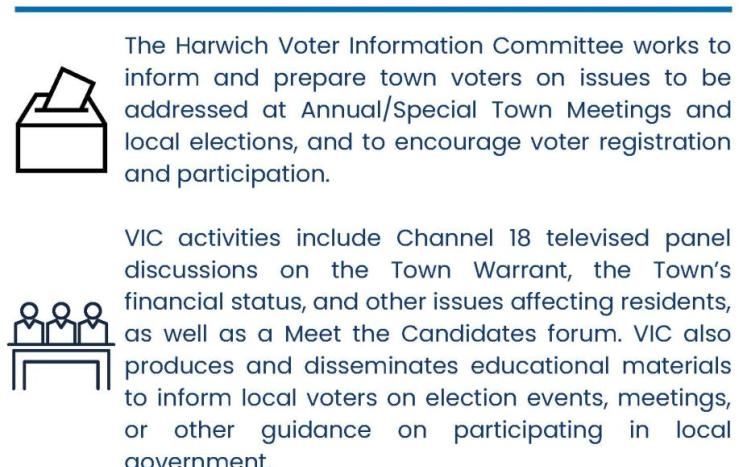 Graphic on what the Voter Information Committee does